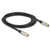 Cable coaxial RG-6/U DeLOCK 88946 2 m IEC Negro