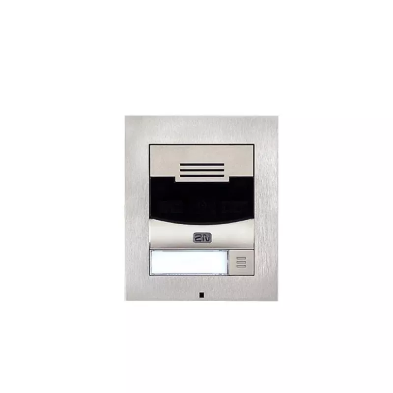 Placa de acceso IP Solo SIN CÁMARA/NÍQUEL 9155301S 2N