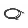 Cable de red LANBERG PCU5-10CC-0200-BK RJ-45 Cat5e U/UTP 2 m Negro