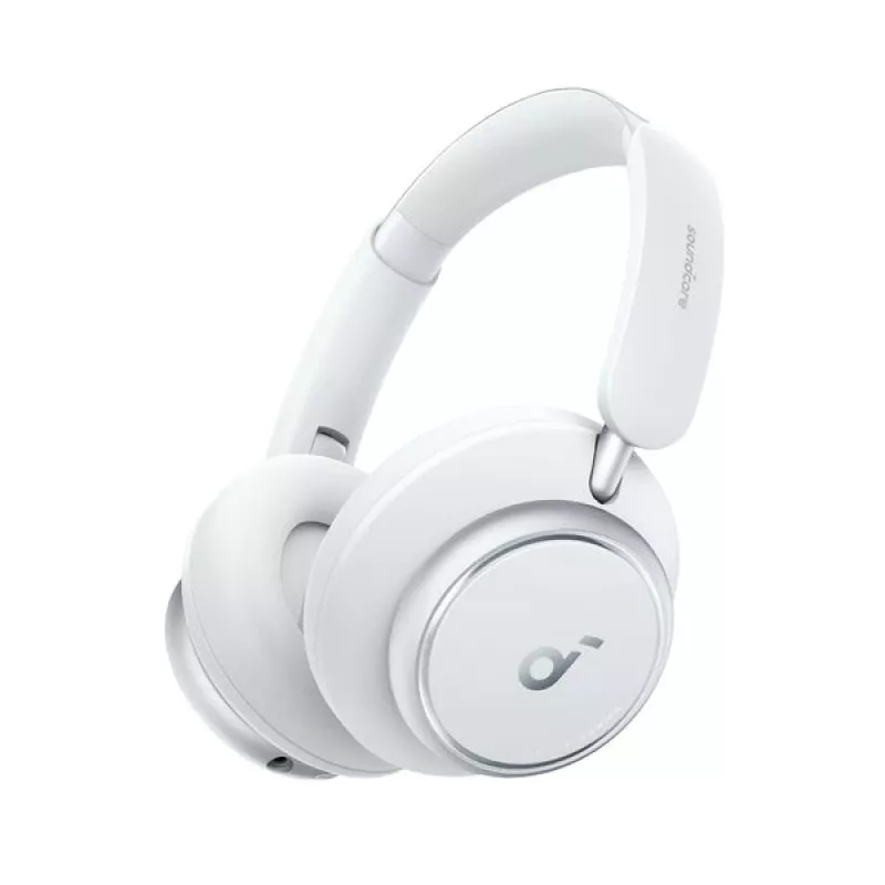 Auriculares Soundcore by Anker Space Q45 con cancelación adaptativa de ruido – reduce el ruido hasta un 98 %, reproducción ultralarga de 50 h, control por app, sonido Hi-Res con