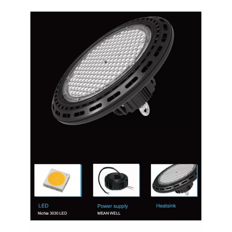 Synergy 21 lámpara LED colgante UFO 200W para industria/naves nw 120