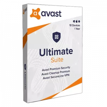 Avast Ultimate | 10 dispositivos | 1 año