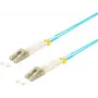 Cable de fibra óptica S/CONN ShiverPeaks 77933/3 3 m LC turquesa
