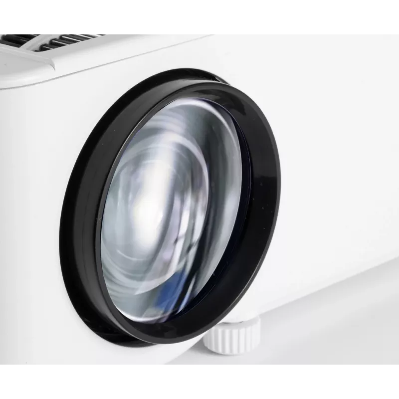 Proyector de tiro estándar Technaxx TX-113 1800 lúmenes ANSI LED 800x480 blanco