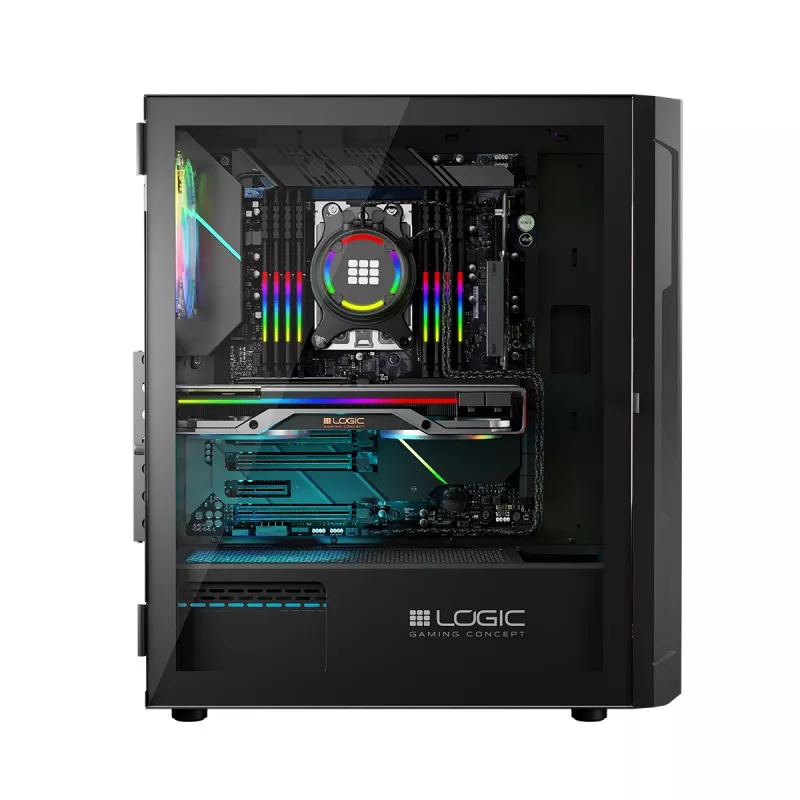 Carcasa Logic ARAMIS ARGB MINIDI USB 3.0 Negra