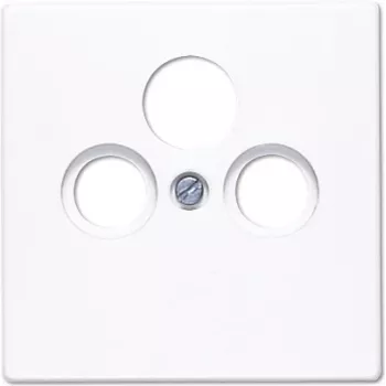 Interruptor de marco de pared JUNG LS 990 SAT WW – marco de serie minimalista para interruptores eléctricos modulares