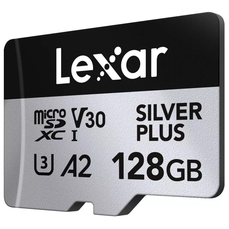 Memoria flash Lexar 128 GB UHS-I MicroSDXC Professional SILVER PLUS