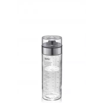 GEFU MIX G-14491 coctelera de aliños de vidrio, 500 ml