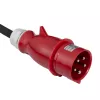 Akyga AK-EC-22 Cargador móvil para VE, Type 2, conector CEE 5 pines, trifásico, 32 A, 22 kW, LCD, 5 m