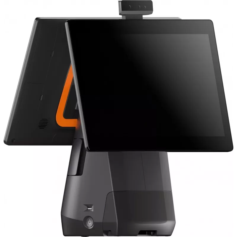 POS de sobremesa T2s, Android 9, 15,6+10 pulgadas, 4/64 GB, 80 mm, WLAN