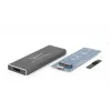 GEMBIRD EE2280-U3C-01 Gembird carcasa M.2 a USB 3.0, aluminio, negra
