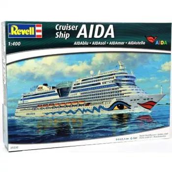 Modelo de plástico crucero Aida
