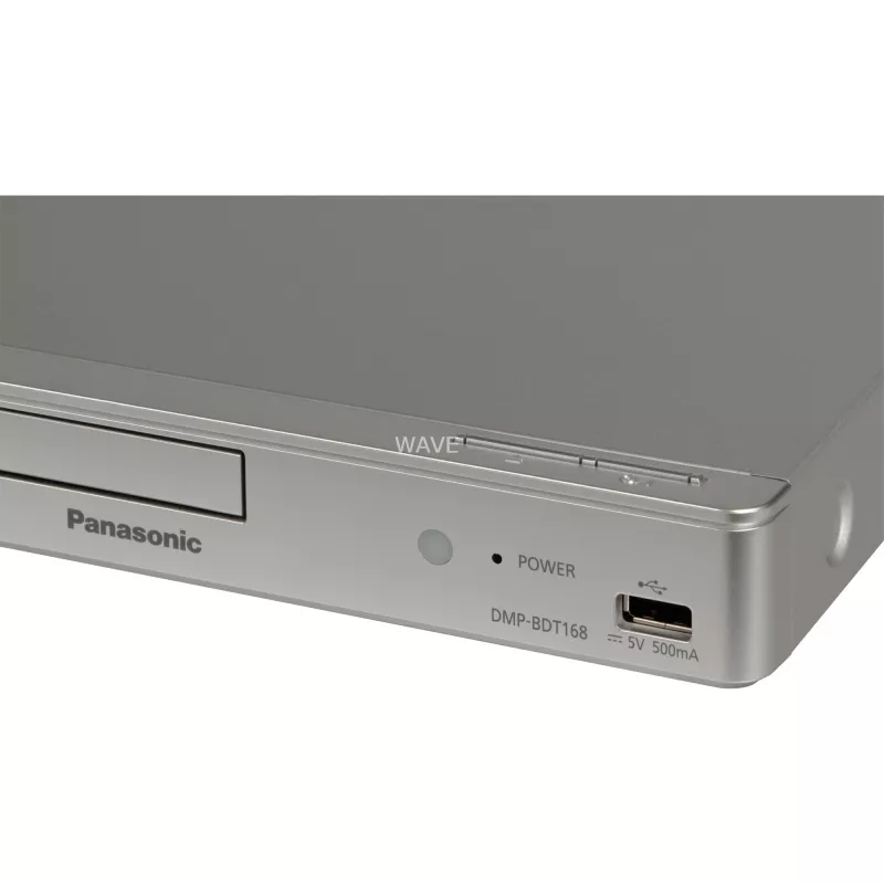 Panasonic reproductor de Blu-ray Disc DMP-BDT168EG DVD-Video, MP3, WMA, JPEG, WAV, XviD, AAC, AVCHD, MKV, CD-DA, FLAC, MPO, BD-MV, ALAC conexión USB