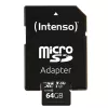Tarjeta de memoria Intenso 64 GB MicroSDXC UHS-I Class 10 3433490