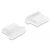 Tapa antipolvo para conector hembra USB Type-C DeLOCK 64095 10 uds. blanca