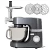 Robot de cocina Adler AD 4221 — bol de acero inoxidable de 7 L, 1200 W, 6 velocidades, batidor planetario