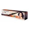 Esperanza SALMA EBL007 rizador cónico, barril de cerámica de 13–25 mm, 25 W, cable giratorio de 1,7 m, negro/rosa