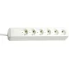 Regleta de enchufes brennenstuhl Eco-Line, 6 tomas, Blanco (1159420015)