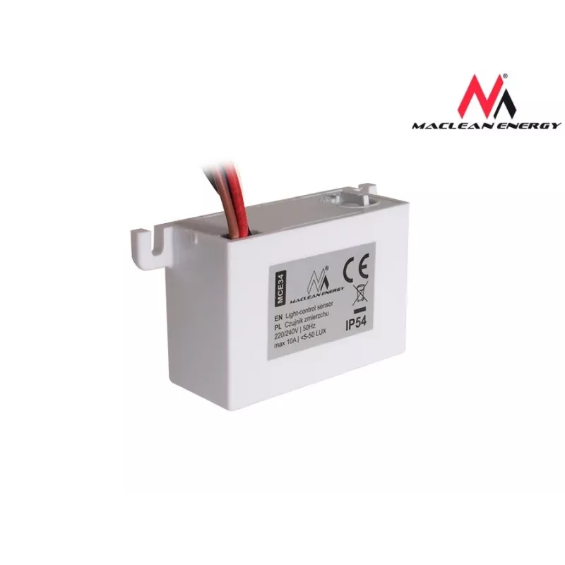 Maclean MCE34 sensor crepuscular exterior, 2000 W