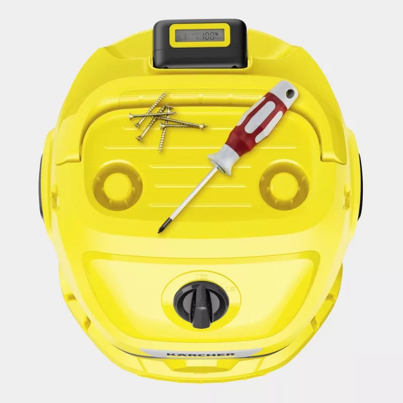 Kärcher WD 2-18 Aspirador de tambor 12 L en seco y húmedo 225 W bolsa