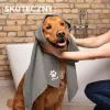 Toalla de microfibra VILEDA 172651 para gatos y perros, gris, 650×1000 mm, poliamida