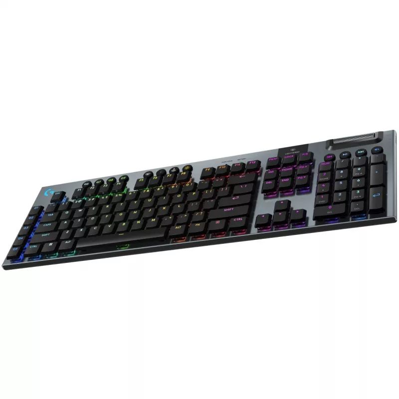 Teclado Logitech G G915 X LIGHTSPEED Gaming USB RF inalámbrico Bluetooth QWERTY US International negro