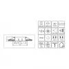 Synergy 21 LED Retrofit GU10 / GX5,3 kit empotrable en techo D04-blanco