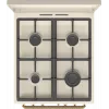 Gorenje GKS5B70CLI cocina independiente de gas y eléctrica