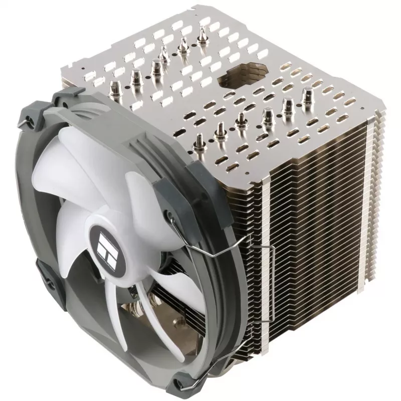 Thermalright HR-02 Plus - Disipador de CPU por aire - (para: LGA1156, LGA1155, LGA2011, LGA1150, LGA1151, AM4, LGA2066, LGA1200, LGA1152)