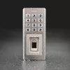 Cerradura con código de huella y RFID QOLTEC 52447 con protección IP68