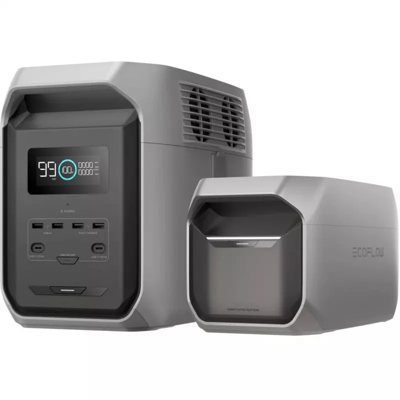 EcoFlow DELTA 3 1500 estación de energía portátil litio hierro fosfato (LiFePO4) 1800 W 16,5 kg