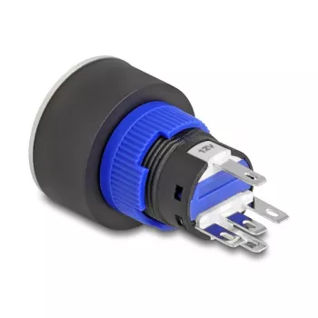 Pulsador DELOCK 22049 22 mm, 5× conexiones de soldadura, montaje en panel