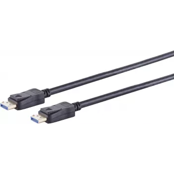 Cable DisplayPort S/CONN 10-81035 2 m negro