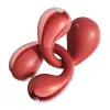 Auriculares inalámbricos de clip QCY Crossky Clip C30S (rojo) — diseño de clip, in-ear, inalámbricos