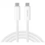 4smarts 540959. Longitud del cable: 1,5 m, conector 1: USB C, conector 2: USB C, versión USB: USB 3.2 Gen 1 (3.1 Gen 1), velocidad máxima de transferencia de datos: 100