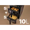 Freidora de aire vertical de doble cesta PROMIS FRP1560