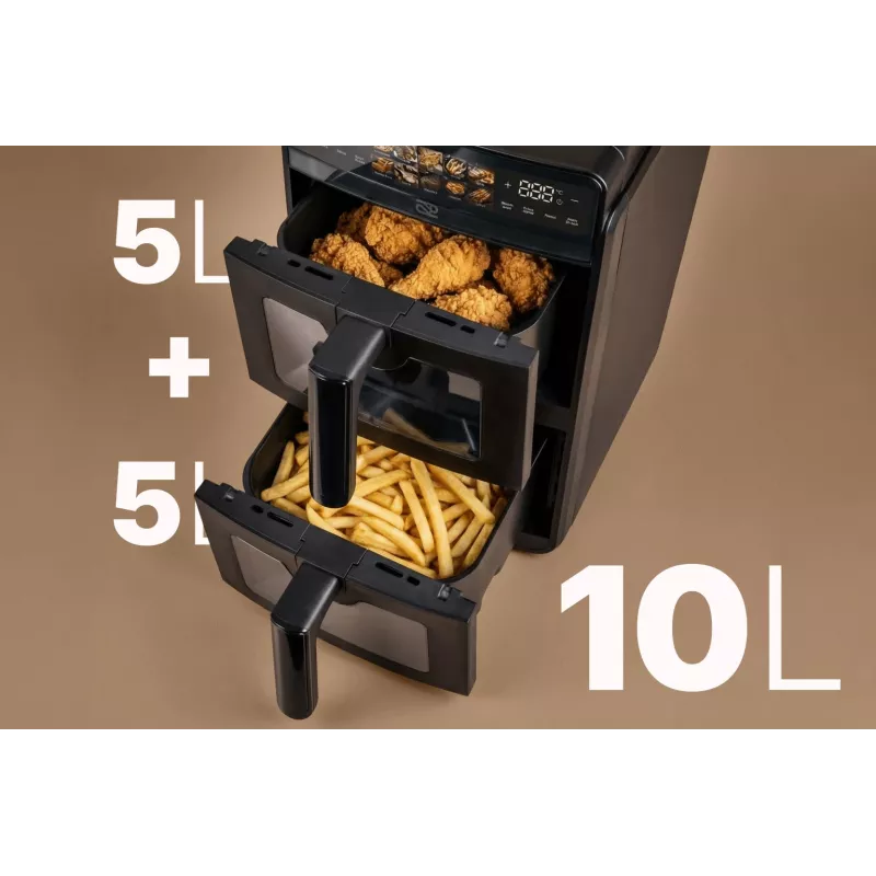 Freidora de aire vertical de doble cesta PROMIS FRP1560