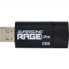 Memoria flash USB PATRIOT Supersonic Rage Lite 128 GB USB Type-A 3.2 Gen 1, 180 MB/s, azul/negro