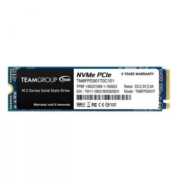 Unidad SSD Team Group 1 TB M.2 PCI Express 3.0 NVMe MP33 PRO