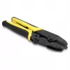 Alicate de crimpar DeLOCK 90546 herramienta de crimpado negra amarilla 60 mm 218 mm 17 mm