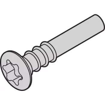 SCHROFF Tornillo de cabeza bombeada Torx - NTS LISESHR TORX3.0X20 100 uds. (24812501)