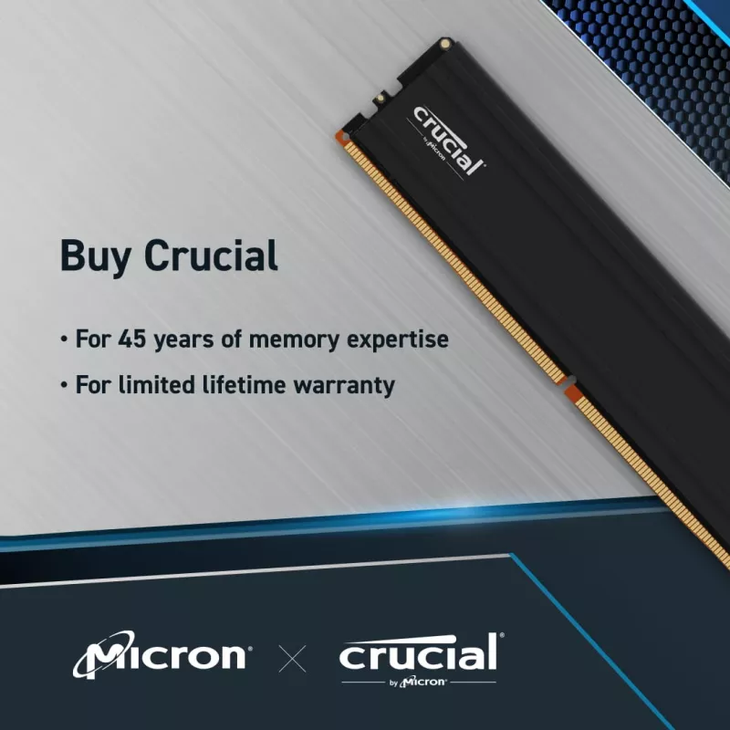DIMM 32 GB DDR5-5600 2x 16 GB dual kit negro CP2K16G56C46U5 PRO