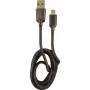 Cable LC-POWER USB-Micro-1M-6 1 m plata metal, USB-A a Micro-USB (LC-C-USB-MICRO-1M-6)