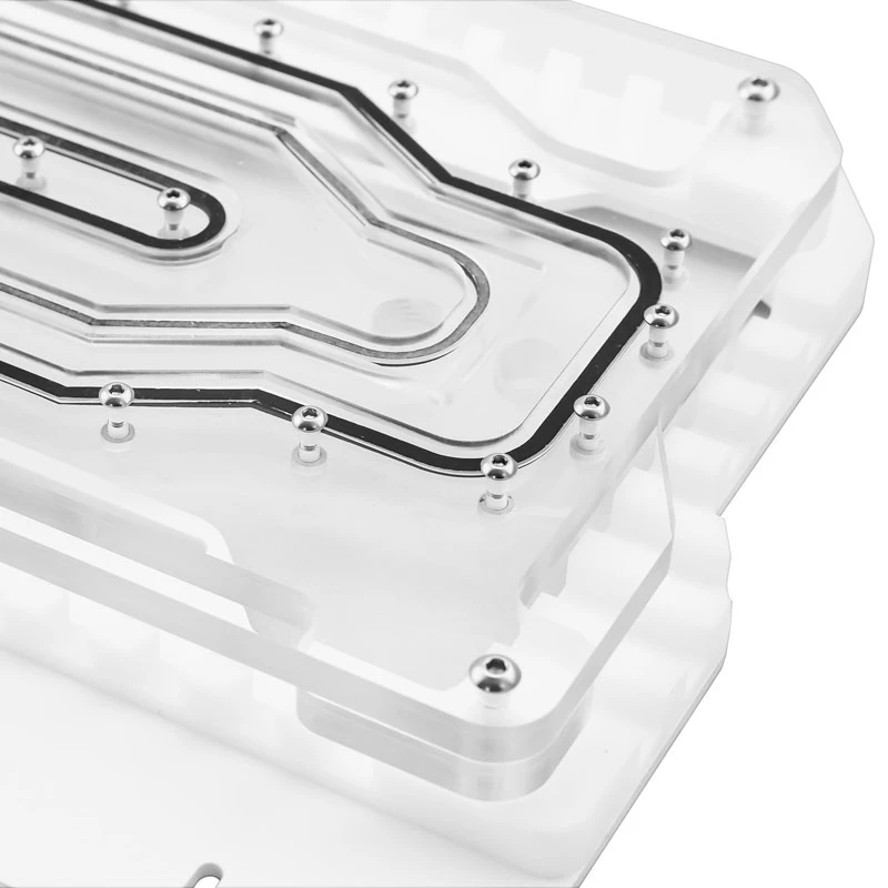 Placa distribuidora frontal Singularity Spectre 2.0 Elite Kit para refrigeración líquida (SC-SPECTRE-ELITE-FRONT-WH)