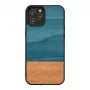 Funda para móvil man and wood para iPhone 12 Pro Max denim negro