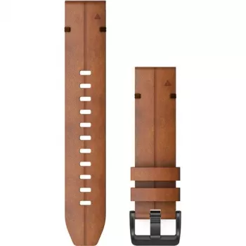 Correa Garmin QuickFit 22 piel marrón
