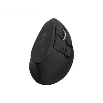 Ratón óptico inalámbrico Bluetooth NATEC EUPHONIE PRO — para diestros, 4000 DPI, 9 botones, negro
