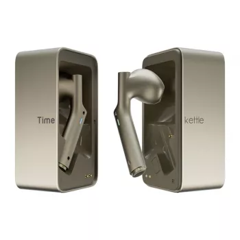 Auriculares traductores in-ear Timekettle W4 AI Gold — auriculares de interpretación simultánea