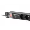 Unidad de distribución de energía PDU Lanberg PDU-PRO-07E-0200-BK