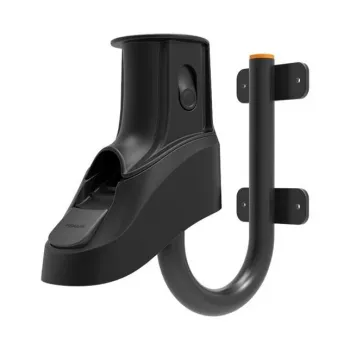 Soporte para manguera Fiskars 1027095 fibra, metal negro